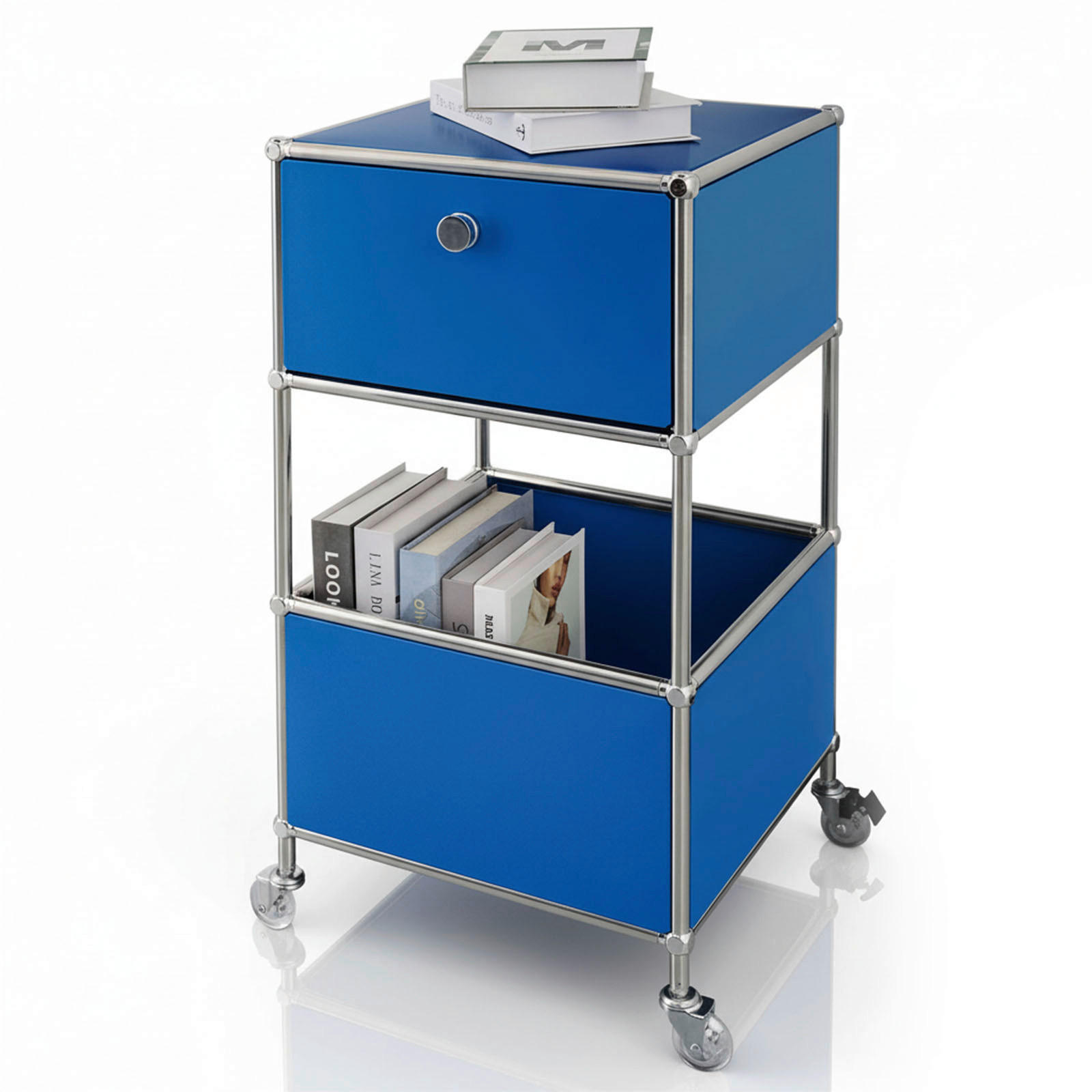 Floordirekt Regal Concept Epure Mk-139 Blau 40x75x40 cm