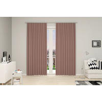 VERDUNKELUNGSVORHANG Verdunkelung  - Zinkfarben, Basics, Textil (140/260cm)