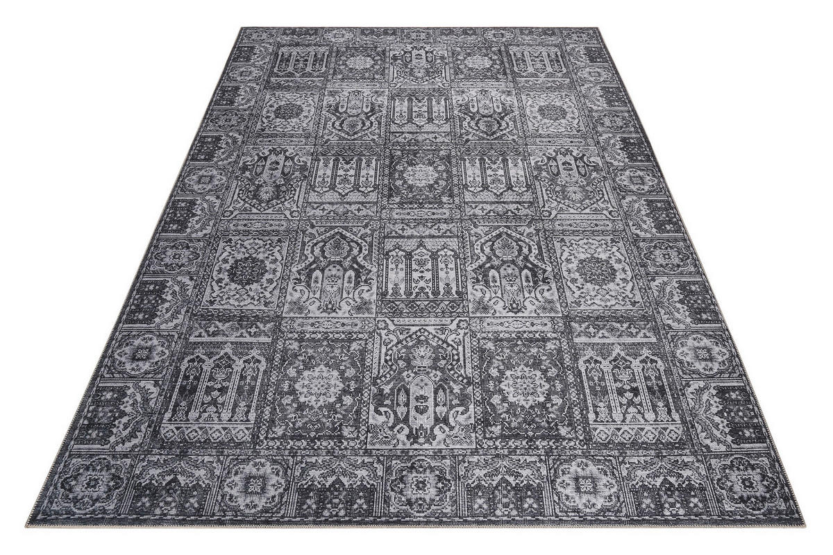 FLACHWEBETEPPICH 80/150 cm Fresh Bachtiar Grau  - Grau, Design, Textil (80/150cm) - WECON HOME