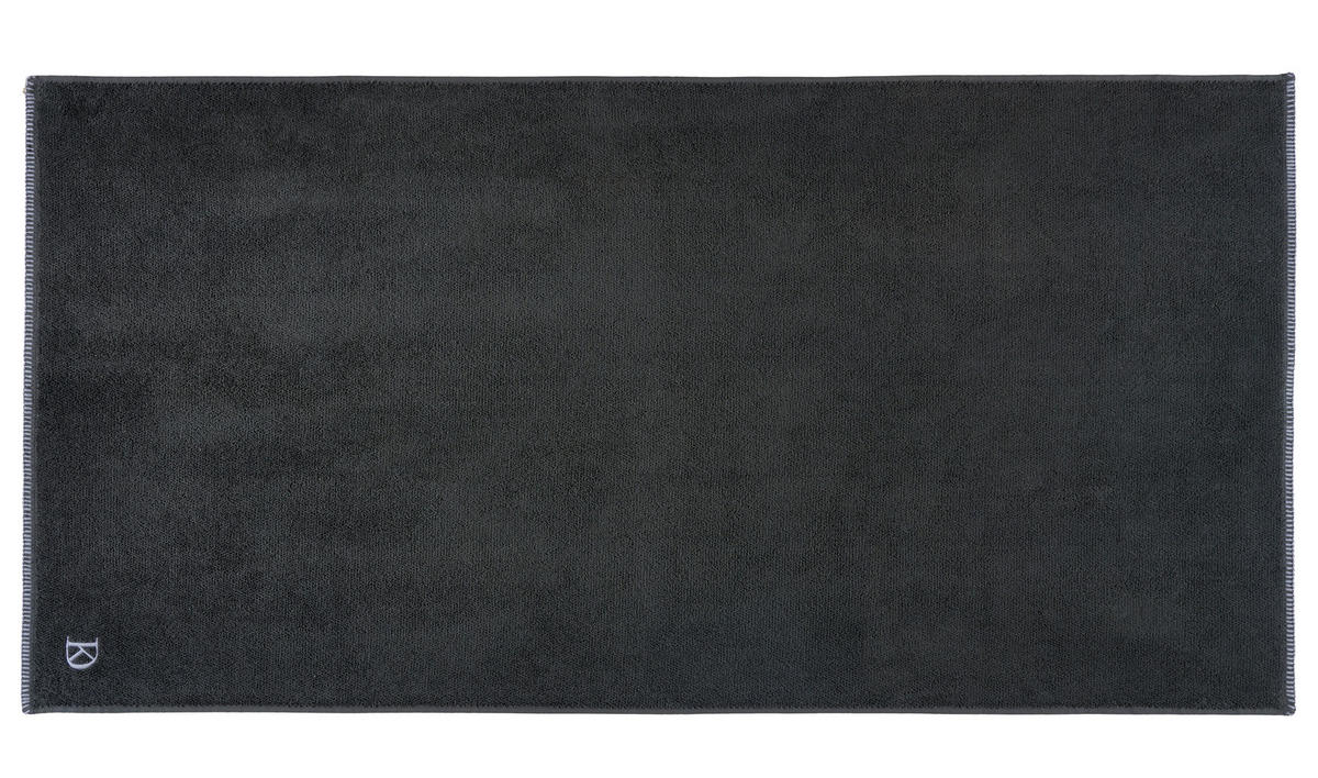 DUSCHTUCH 70/140 cm BOLANO  - Anthrazit, KONVENTIONELL, Textil (70/140cm) - Dieter Knoll
