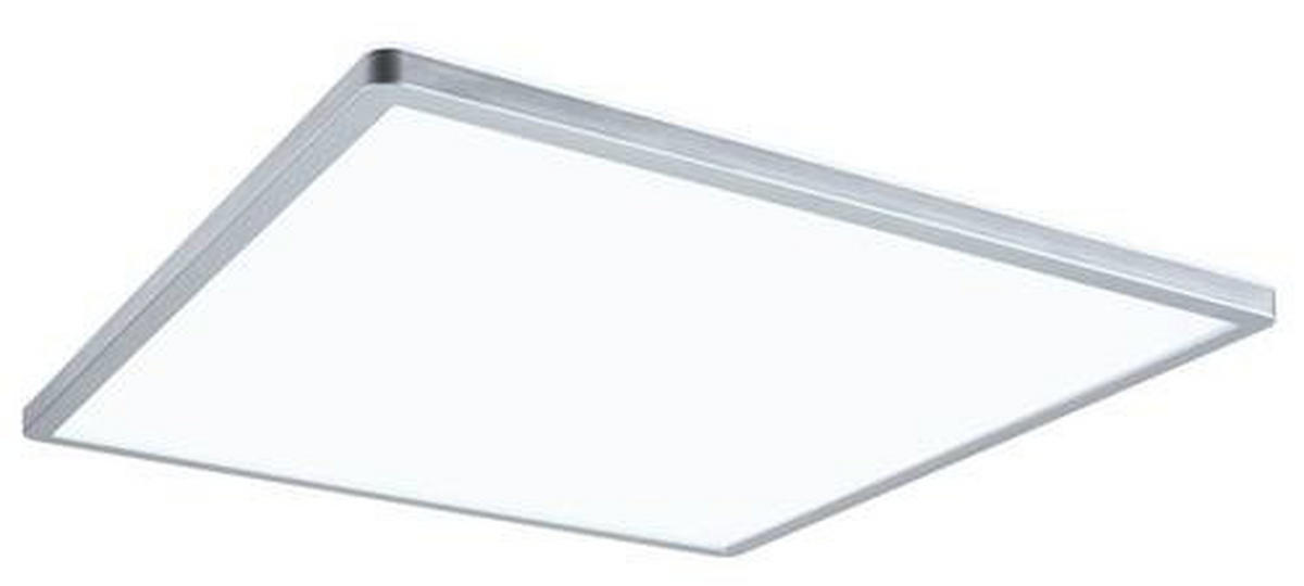 LED-PANEEL 42/42/2,8 cm   - Chromfarben, Basics, Kunststoff (42/42/2,8cm) - Paulmann