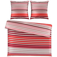 BETTWÄSCHE Arai Satin 200/200 cm  - Rot, Basics, Textil (200/200cm) - Novel