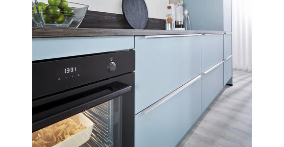 EINBAUKÜCHE   - Pastellblau, Design, Holzwerkstoff - Xora