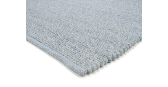 HANDWEBTEPPICH 80/200 cm Helsinki  - Blau/Grau, Basics, Textil (80/200cm) - Linea Natura