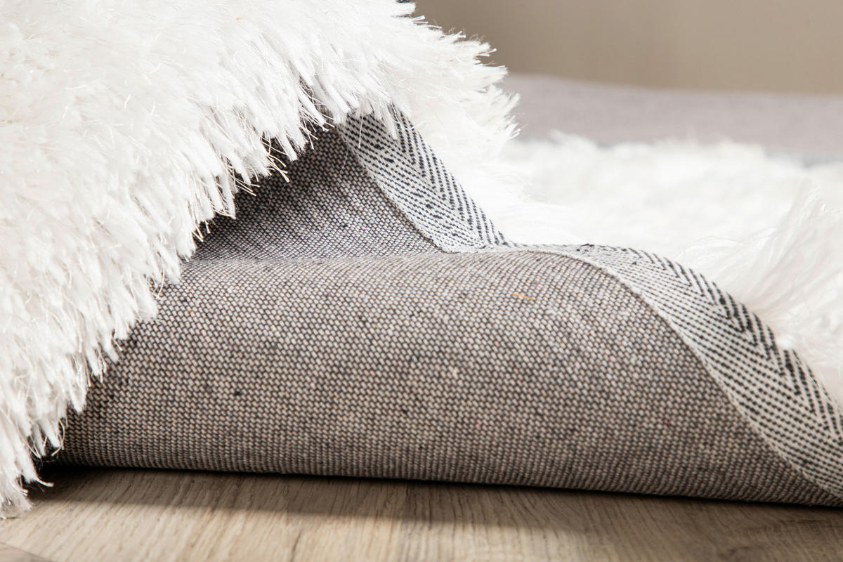 HOCHFLORTEPPICH 200/300 cm Weiß  - Weiß, LIFESTYLE, Textil (200/300cm) - P & B