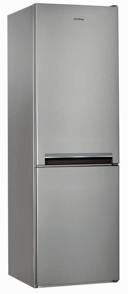 KÜHL-GEFRIER-KOMBINATION 59,5/188,9/65,5 cm PVB 486 SE  - Silberfarben, Basics (59,5/188,9/65,5cm) - Privileg