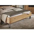 BETTANLAGE 200/200 cm  in Schwarz, Wildeiche  - Wildeiche/Schwarz, Design, Holz/Textil (200/200cm) - Valnatura