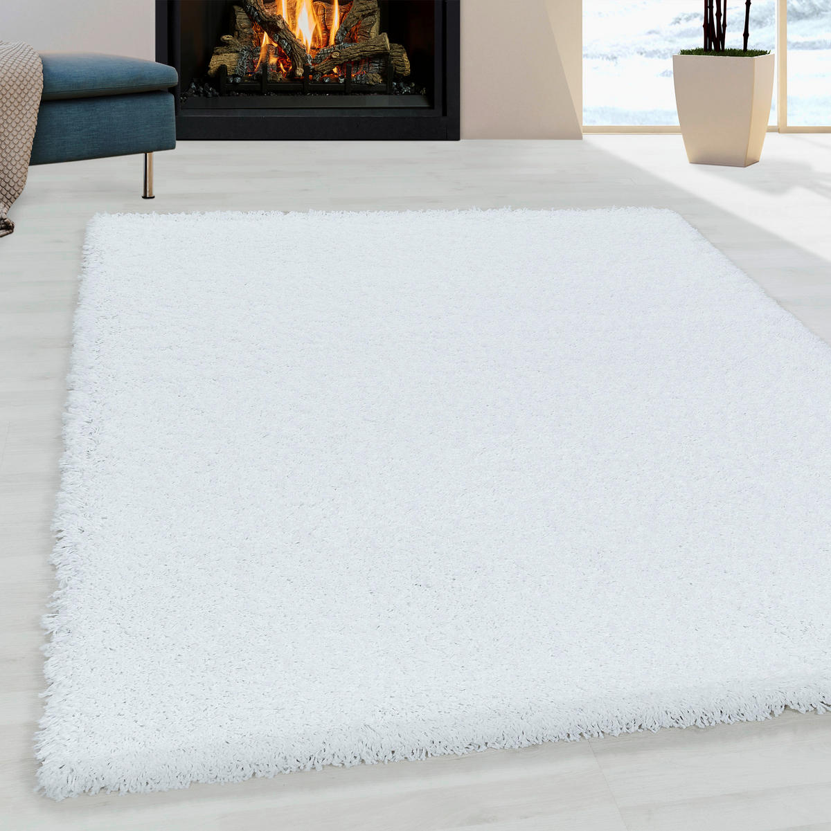 RYAMATTA 140/200 cm Sydney 3000 weiß  - vit, Basics, textil (140/200cm)