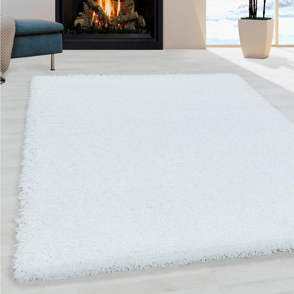 Thumbnail - Novel Läufer Sydney 3000 weiß, Weiß, Textil, Uni, rechteckig, 80x250 cm, Oeko-Tex® Standard 100, für Fußbodenheizung gee...