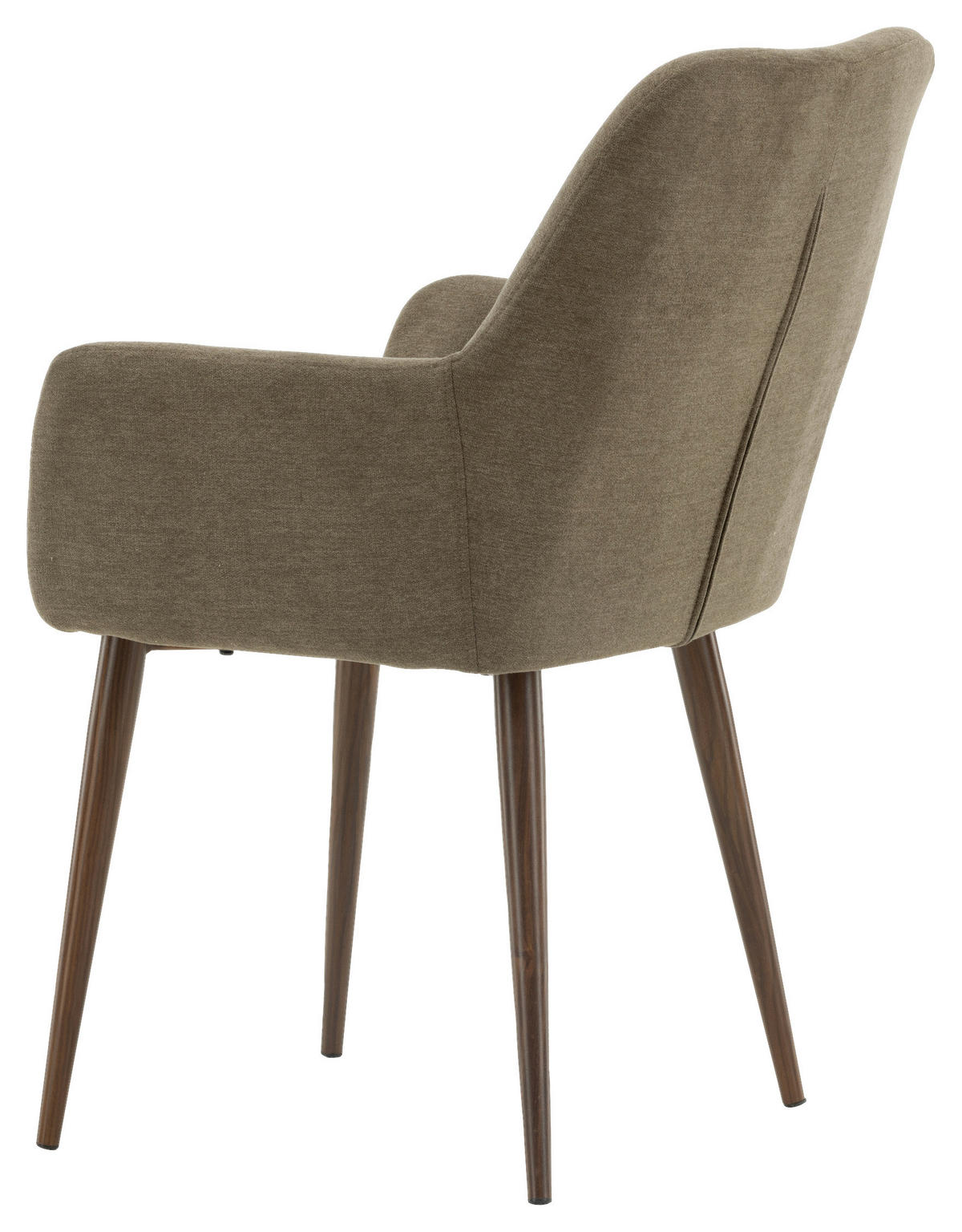 STOLSET stål flatväv  - mörkgrå/brun, Design, metall/textil (60/90/62cm) - Livetastic