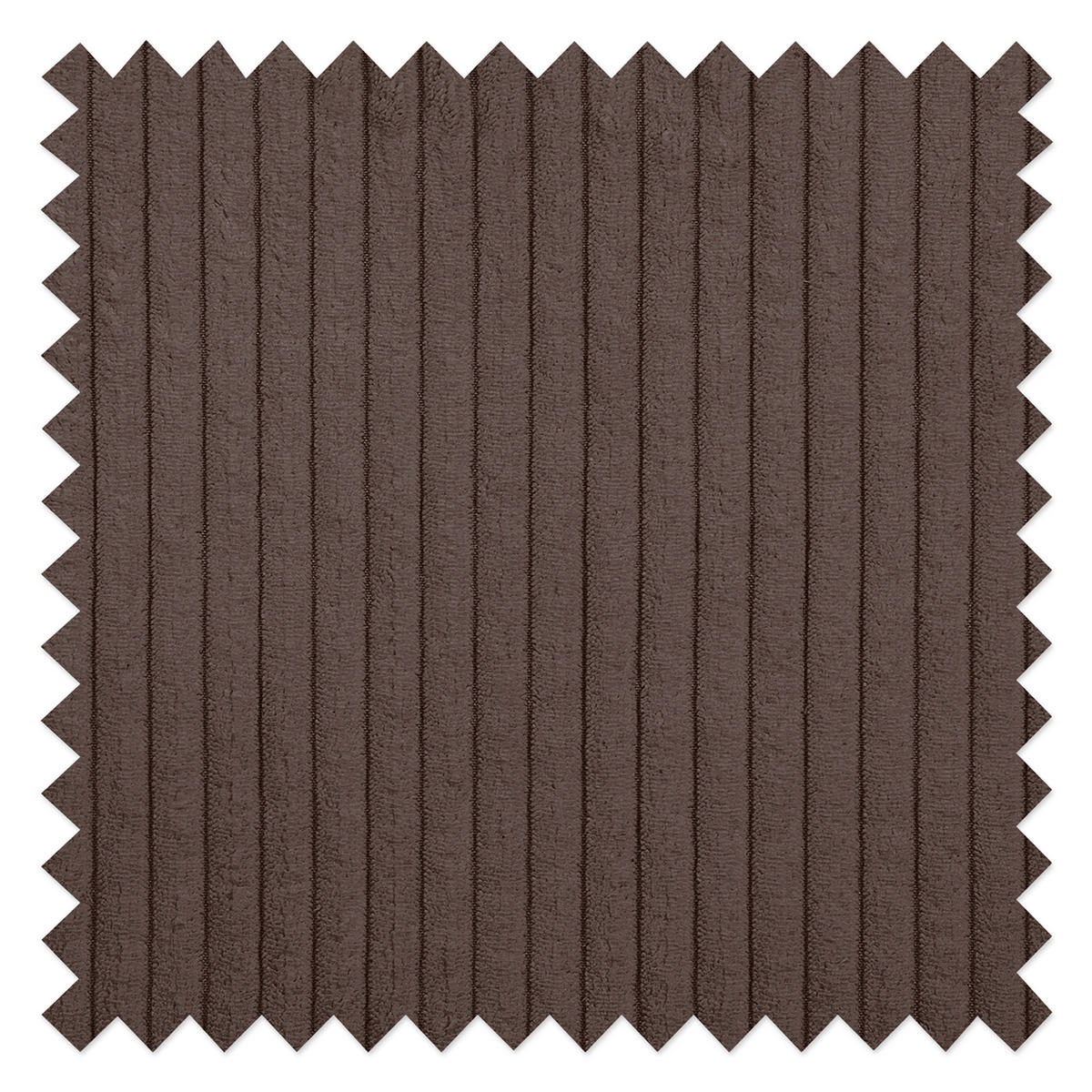 ECKSOFA Ariella Braun Cord  - Naturfarben/Braun, Design, Holz/Textil (161/231cm) - Livetastic