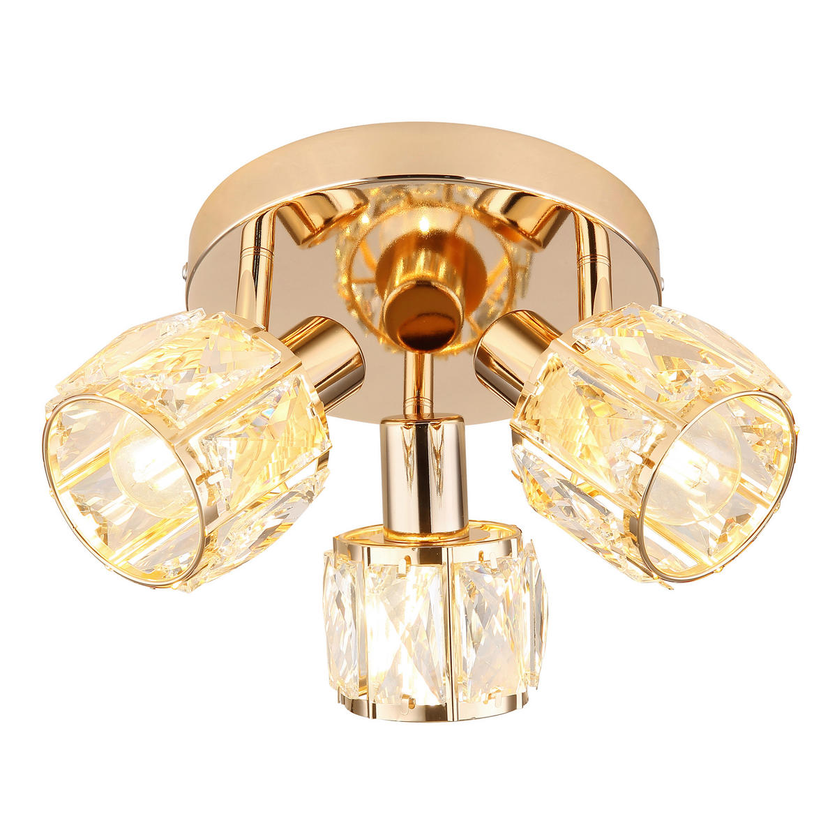 STRAHLER Dubai 36/36/16 cm   - Roségold, KONVENTIONELL, Glas/Metall (36/36/16cm)