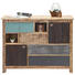 KOMMODE - Blau/Messingfarben, Trend, Holz/Holzwerkstoff (110/85/40cm) - Landscape KOMMODE - Blau/Messingfarben, Trend, Holz/Holzwerkstoff (110/85/40cm) - Landscape