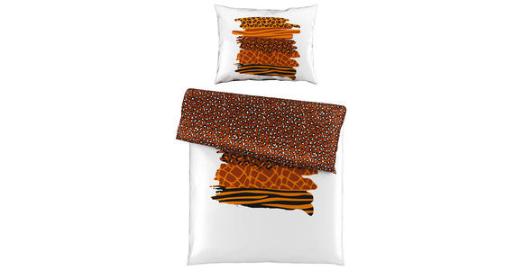 WENDEBETTWÄSCHE SAVANNAH FEELING Satin 140/200 cm  - Multicolor, Trend, Textil (140/200cm) - Esposa