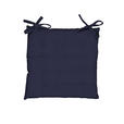 SITZKISSEN  40/40 cm   - Dunkelgrau, Basics, Textil (40/40cm) - Esposa