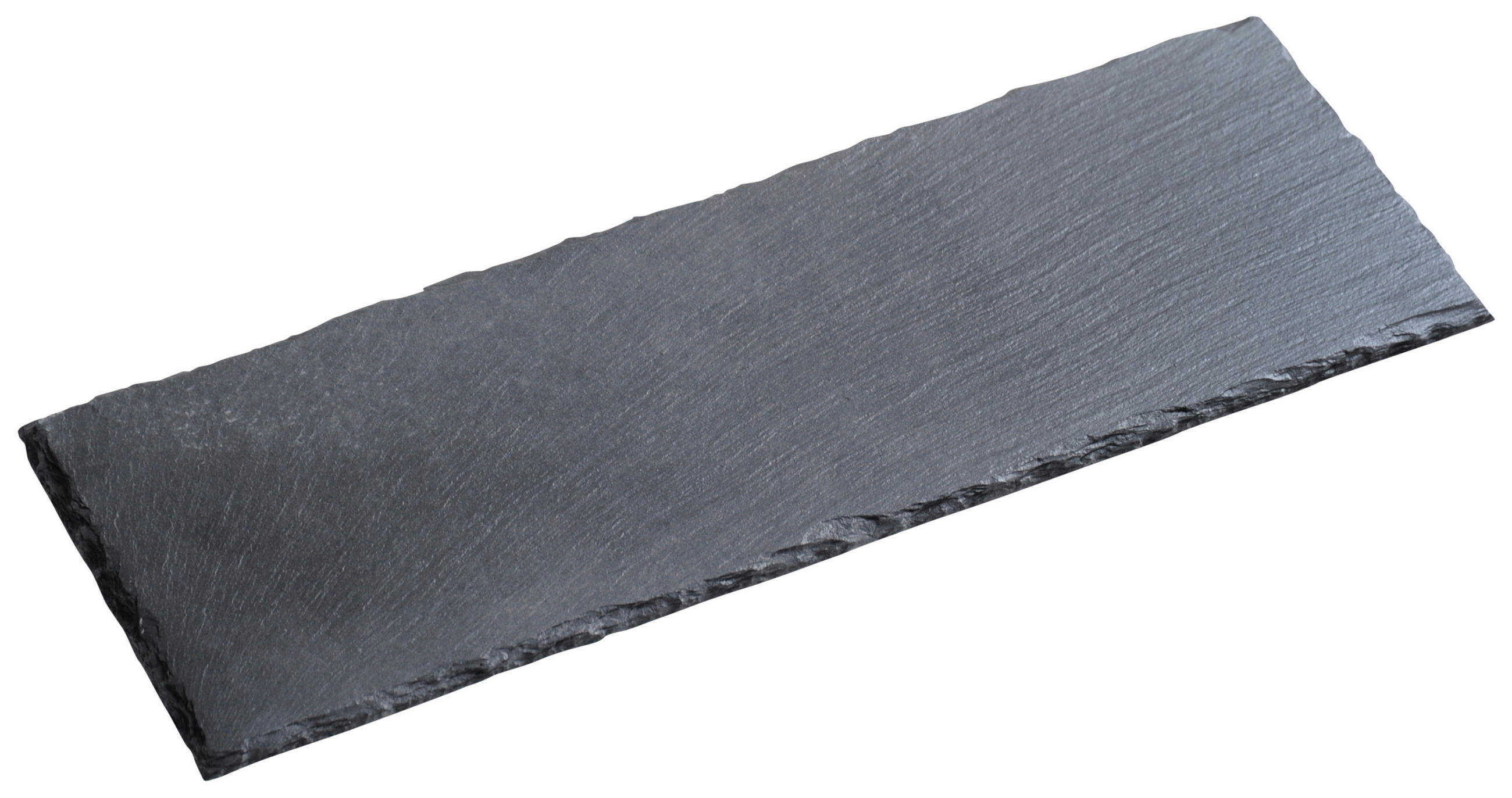 SERVIERPLATTE  - Schwarz, Basics, Stein (38/13/0,9cm) - Homeware Profession.