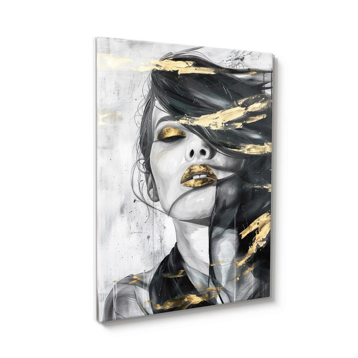 LEINWANDBILD Frauen 70/100 cm  - Multicolor, Basics, Holz/Textil (70/100cm)