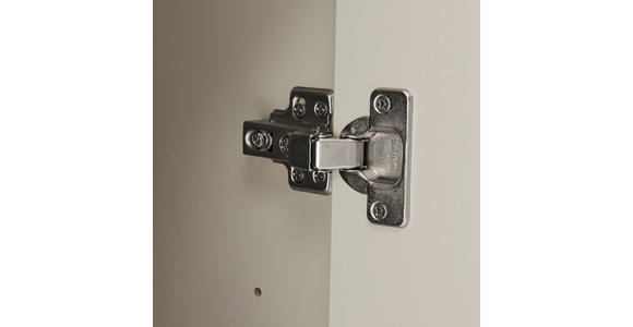 HIGHBOARD  in 80/103/35 cm  - Seidengrau, Design, Holzwerkstoff/Metall (80/103/35cm) - Xora