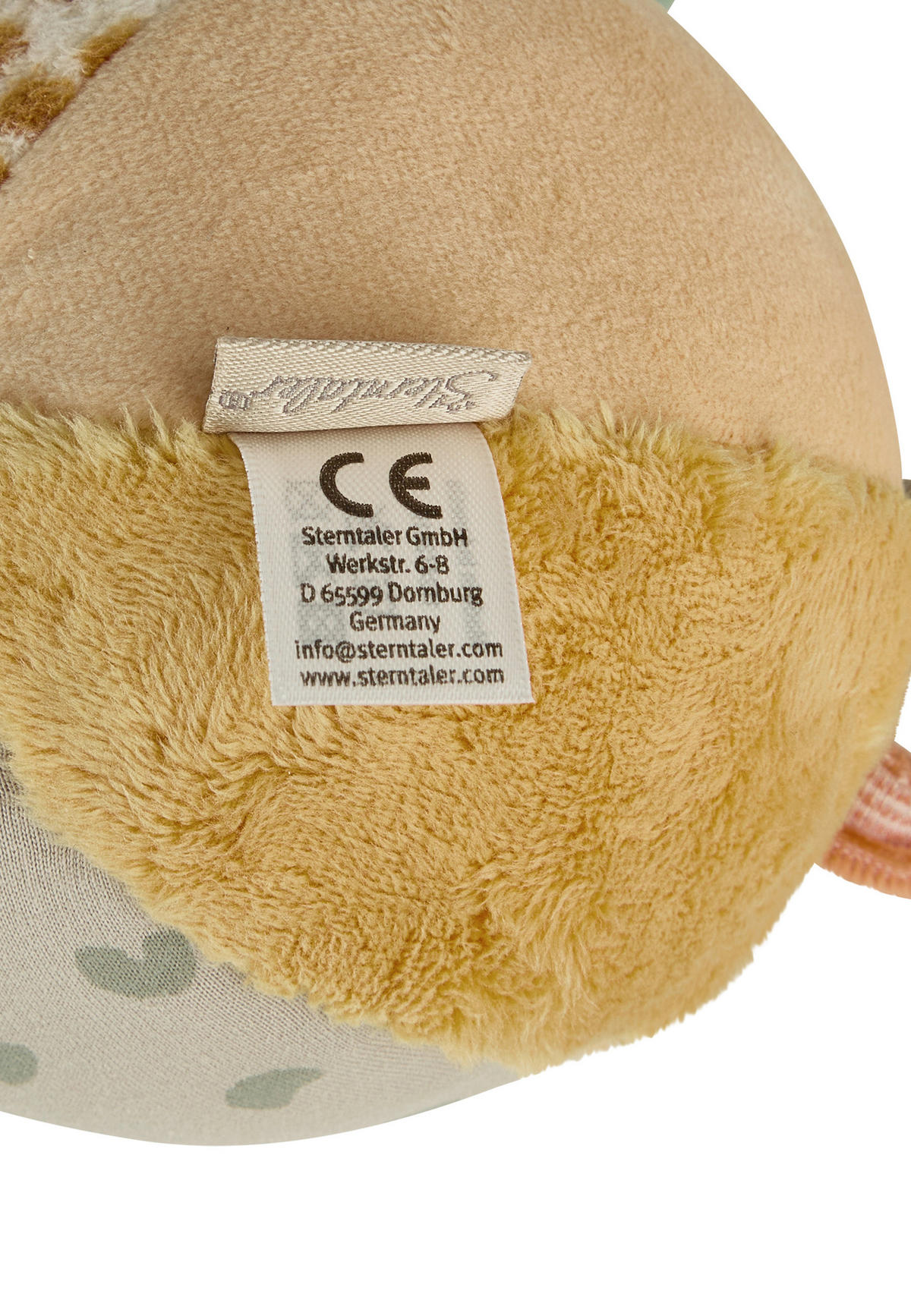 STOFFBALL - Multicolor, Basics, Textil (11cm) - Sterntaler