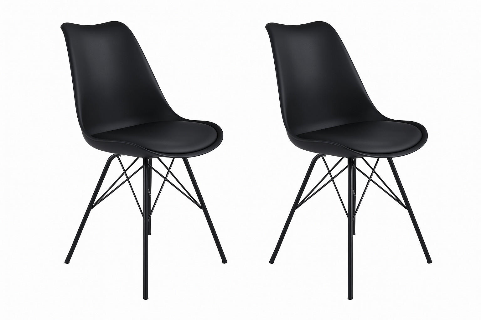 BARPALL SET i svart  - svart, Modern, metall/textil (44/96/51cm) - MID.YOU