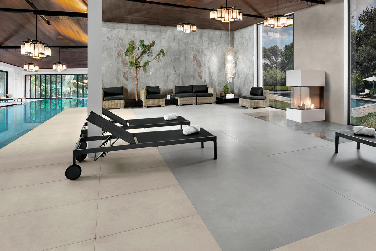 SONNENLIEGE 60/35/198 cm  - Anthrazit, Basics, Textil/Metall (60/35/198cm) - Gardenson