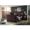 BOXSPRINGBETT 180/200 cm  in Aubergine  - Aubergine, MODERN, Holzwerkstoff/Kunststoff (180/200cm) - MID.YOU