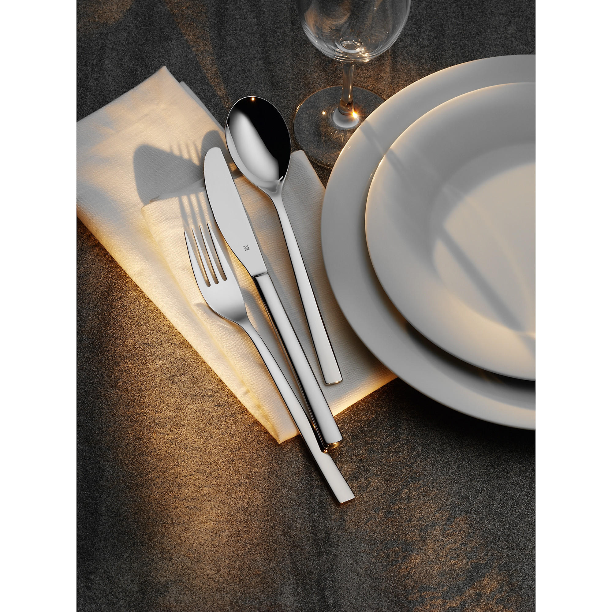 BESTECKSET Palermo 60-teilig Edelstahl  - Edelstahlfarben, KONVENTIONELL, Metall - WMF