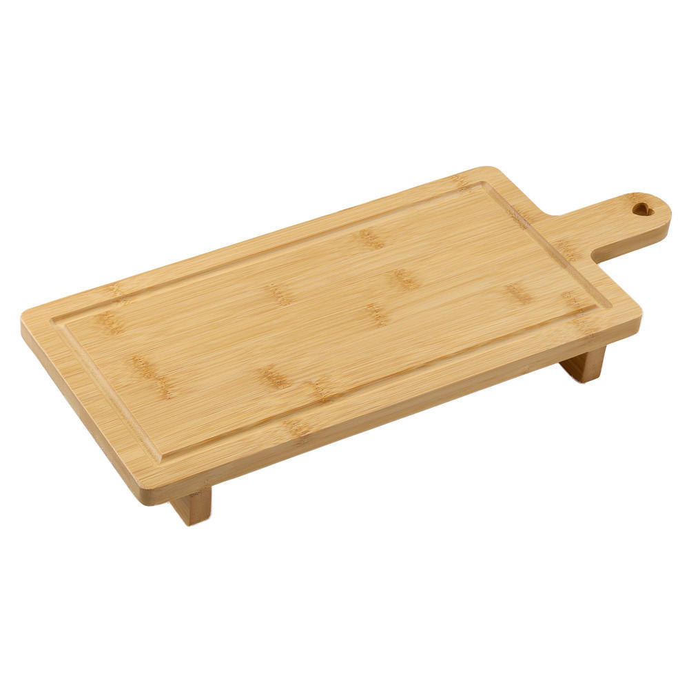 SCHNEIDEBRETT Holz Bambus  - Naturfarben, Basics, Holz (44/18/4,5cm) - Kesper