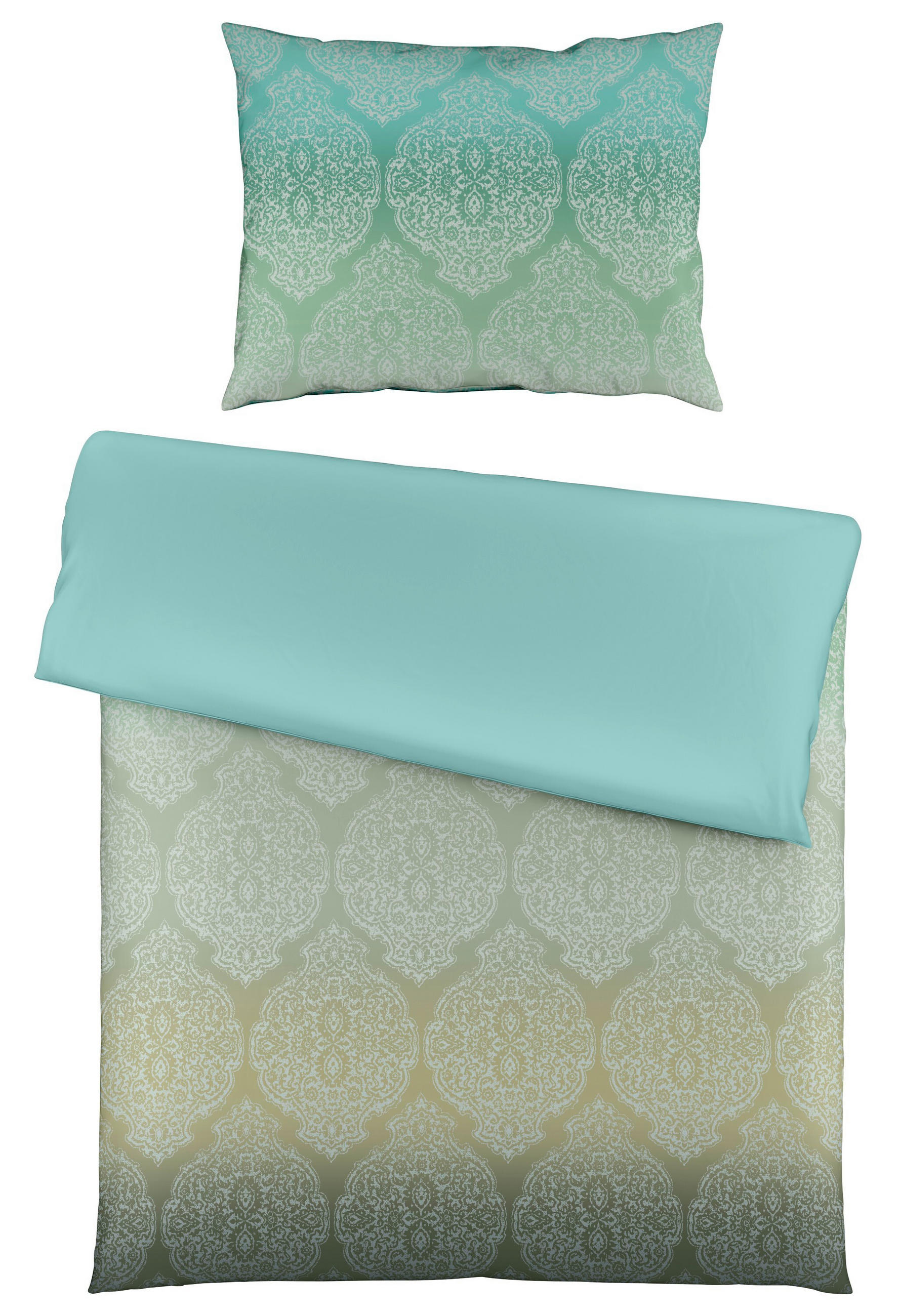 Novel POVLEČENÍ, makosatén, světle modrá, světle zelená, šalvějově zelená, 140/200 cm