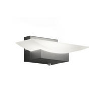 LED-WANDLEUCHTE - Weiss/Schwarz, Design, Glas/Metall (7/20/11cm) - Fischer & Honsel