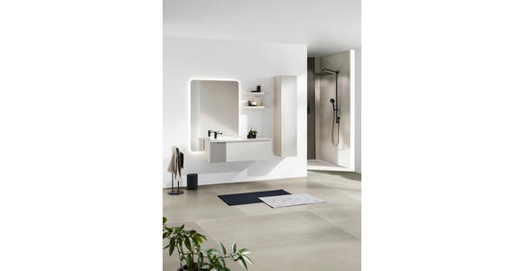 BADEZIMMER in 120 cm - Naturfarben, Design, Glas/Holzwerkstoff (120cm) - Dieter Knoll