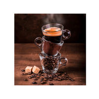 GLASBILD Essen & Trinken, Kaffee 30/30 cm  - Multicolor, Basics, Glas (30/30cm) - Monee