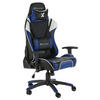 GAMINGSTUHL Blau, Schwarz Metall, Kunststoff, Textil   - Blau/Schwarz, MODERN, Kunststoff/Textil (59,9/122/66cm) - X Rocker