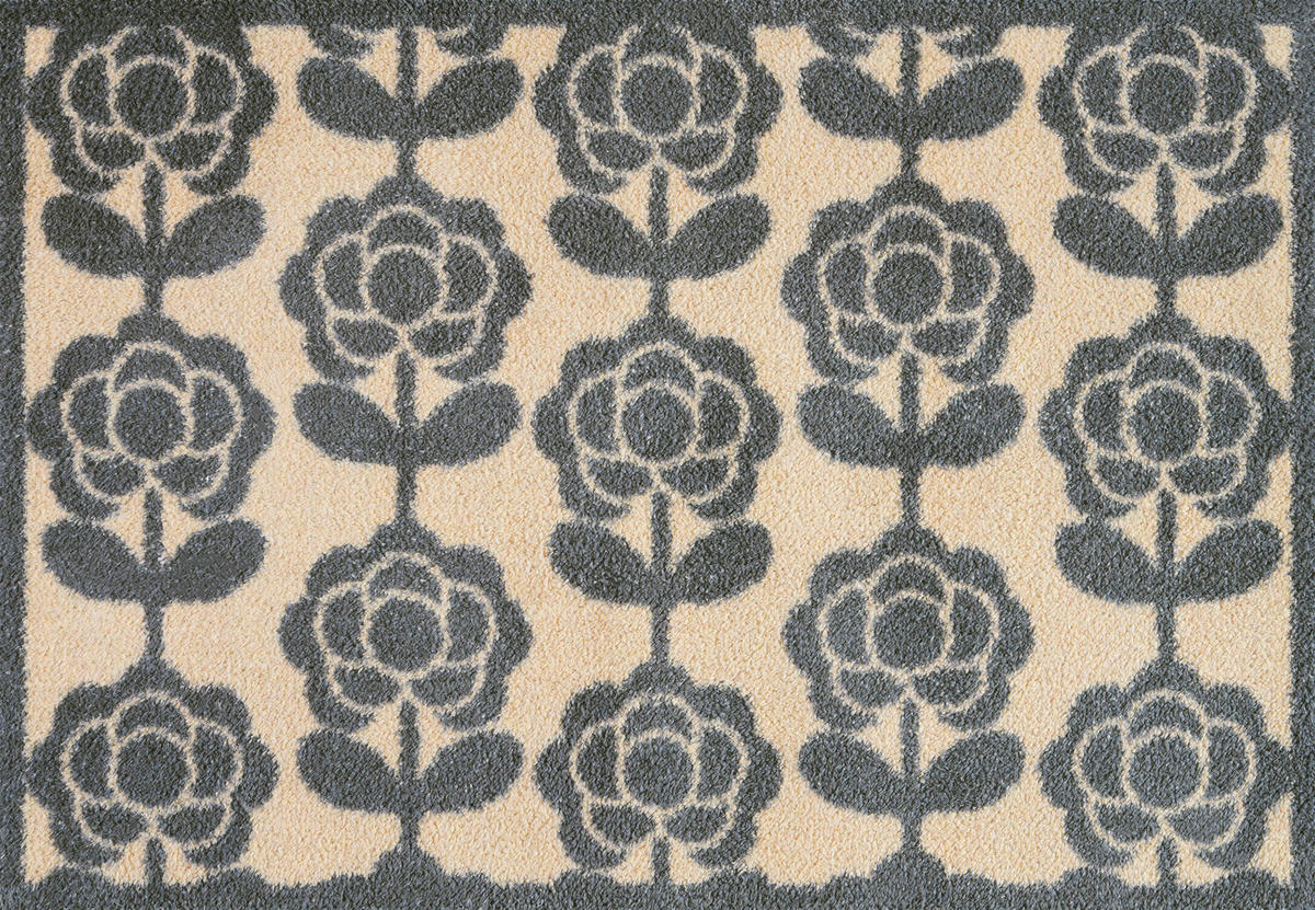 FUßMATTE  60/85 cm  Beige  - Beige, Design, Kunststoff/Textil (60/85cm) - wash+dry