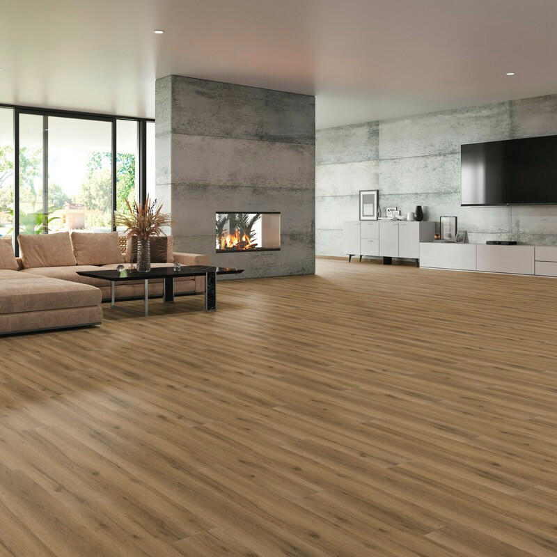 VINYLBODEN Novo Eiche Finca 100001901  per  m² - Eichefarben, Basics, Holzwerkstoff (120,5/21/0,98cm) - Tilo