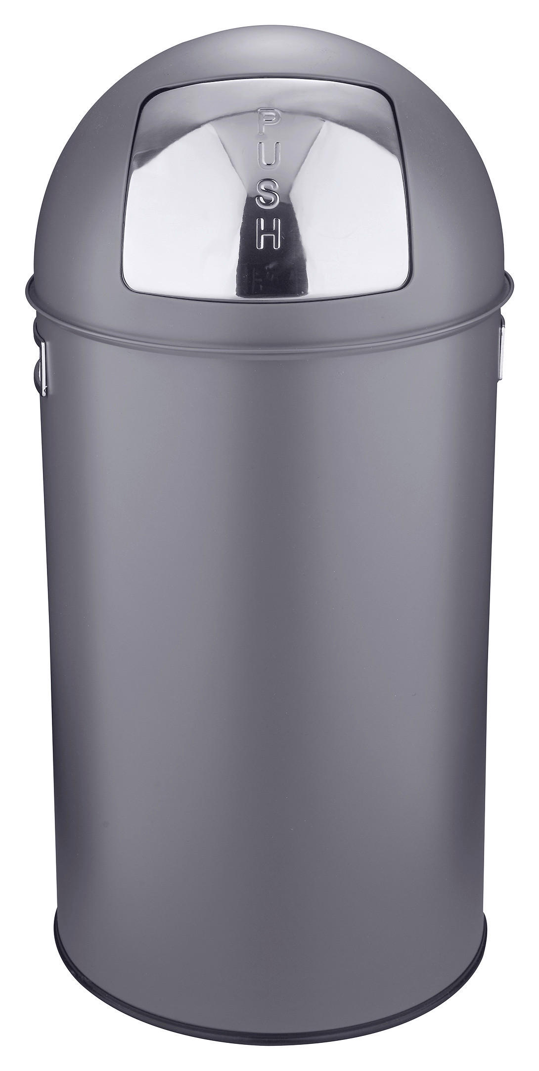 ABFALLEIMER 50 l  Metall  - Grau, KONVENTIONELL, Metall (34/74cm) - P & B