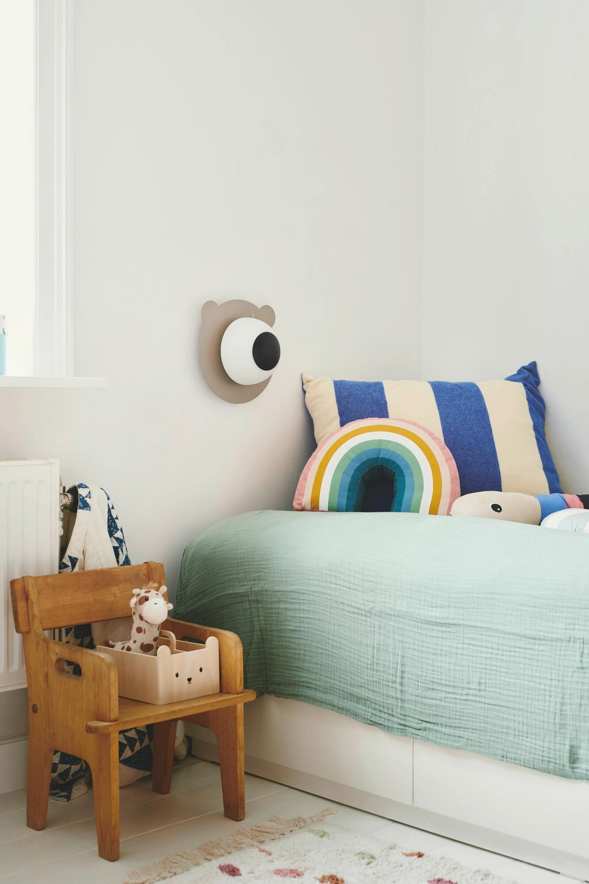 WANDLEUCHTE Bruna Bear 25/14/25 cm  - Braun, Design, Metall (25/14/25cm) - Nordlux