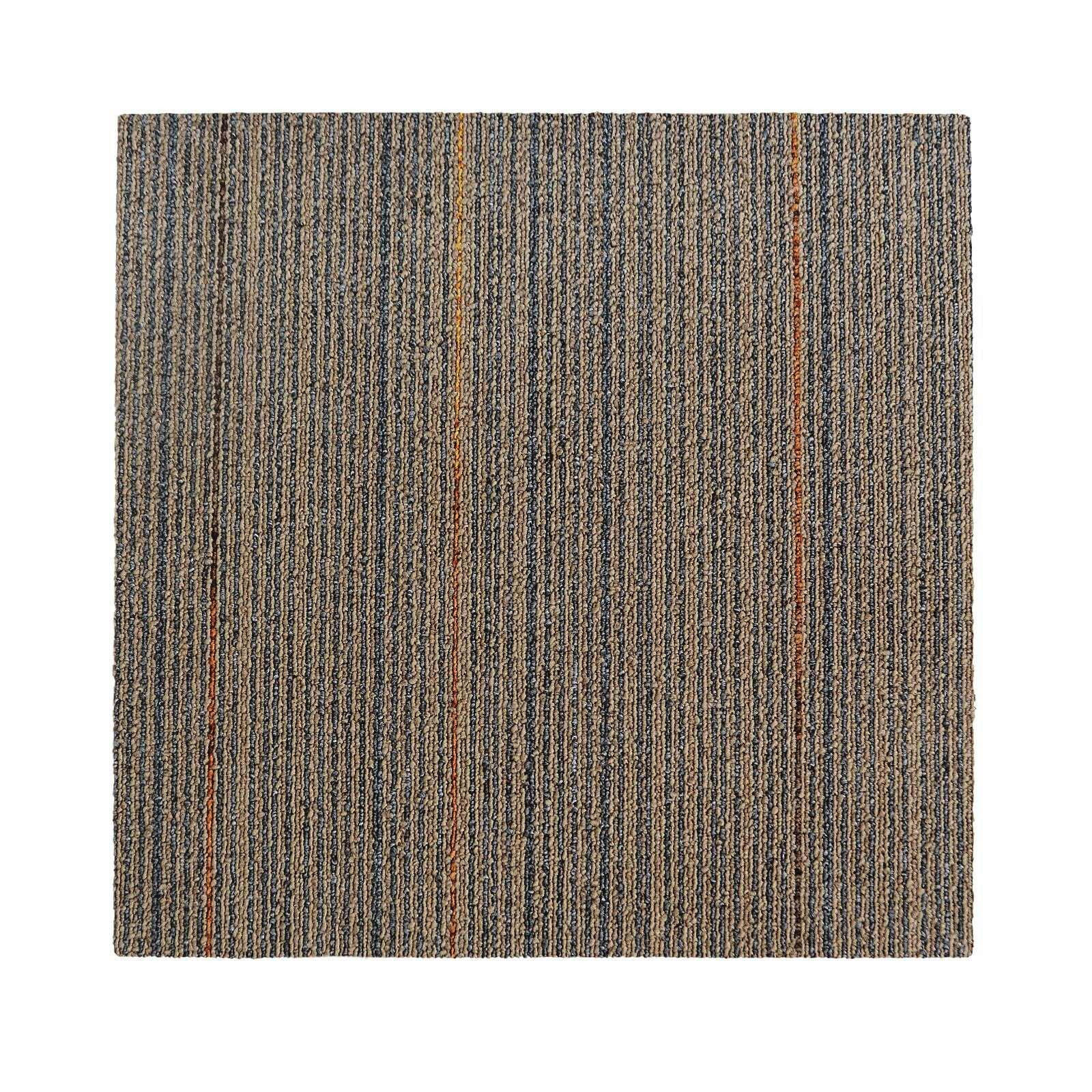 Floordirekt Teppichfliese Berlin Blaugrau 50x50 cm