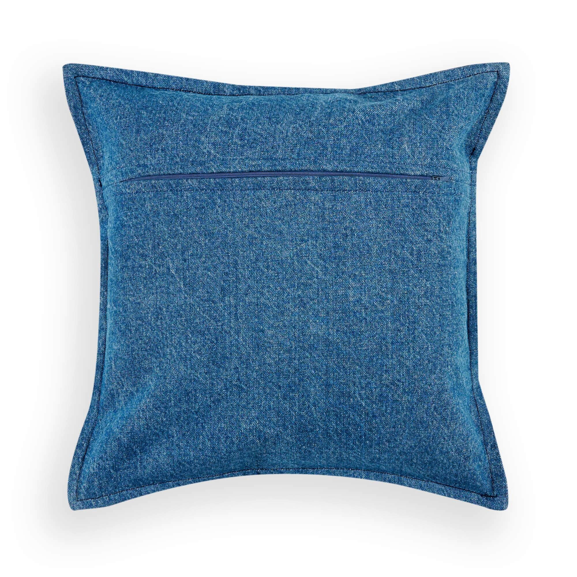 KISSENHÜLLE 40/40 cm  - Blau, Basics, Textil (40/40cm) - Tommy Hilfiger