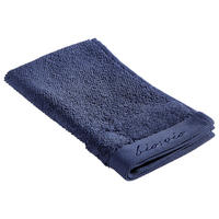 GÄSTETUCH BONITA Dunkelblau 30/50 cm  - Dunkelblau, Natur, Textil (30/50cm) - Bio:Vio