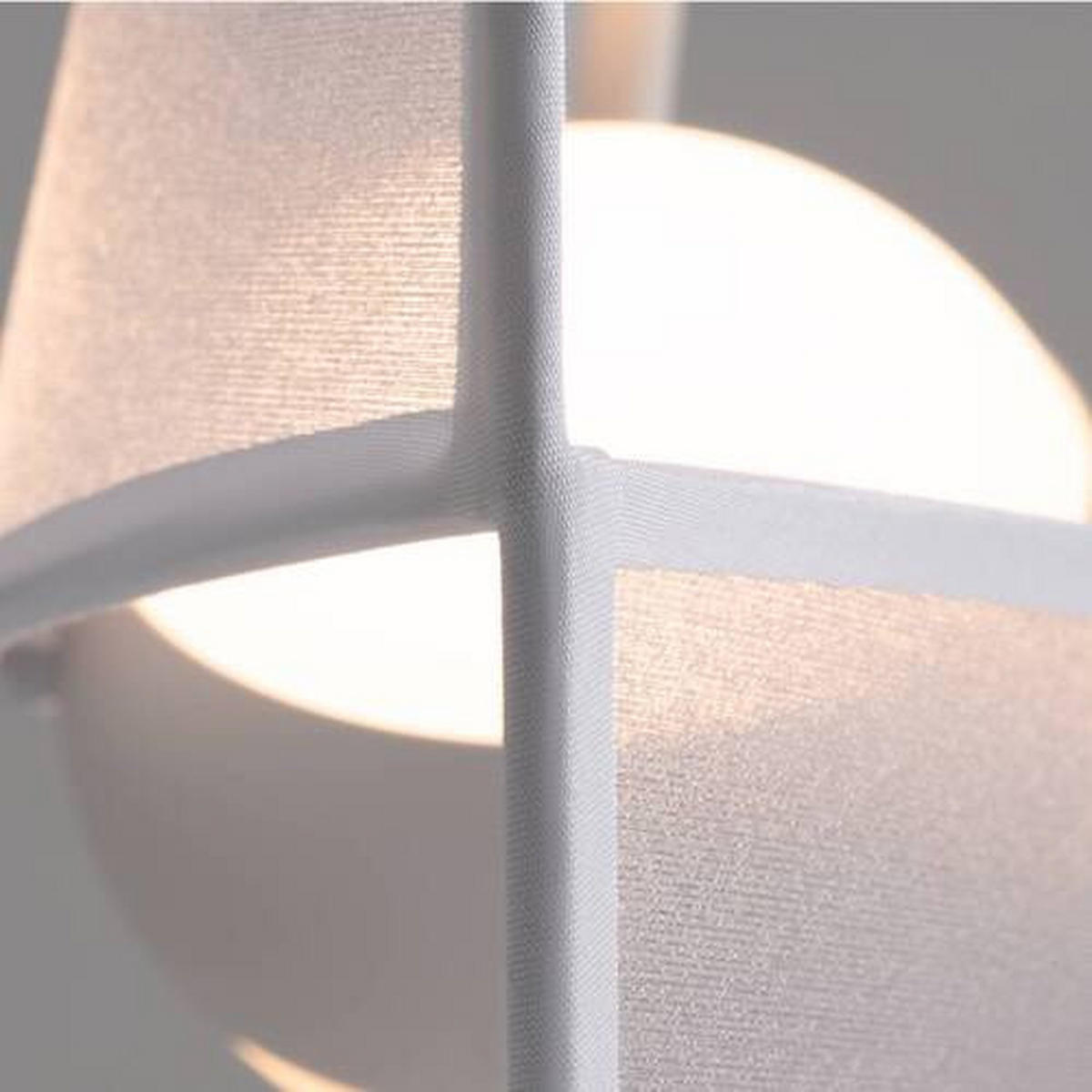 PENDELLEUCHTE 73/30/260 cm    - Weiss, Trend, Kunststoff/Textil (73/30/260cm) - MAYTONI
