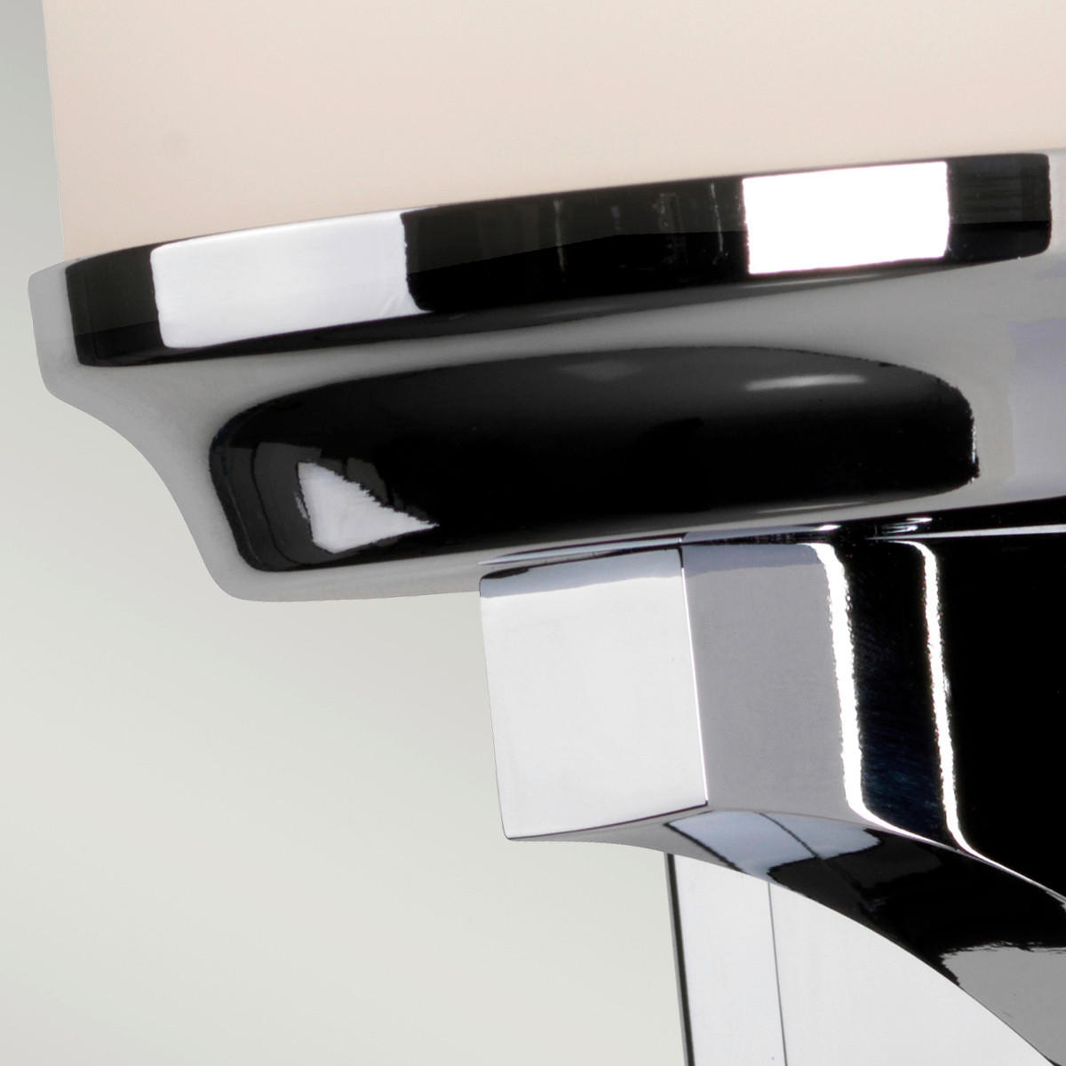 BADEZIMMER-WANDLEUCHTE - Chromfarben, Basics, Glas/Metall (11.4/12,9/40,9cm) - Elstead Lighting