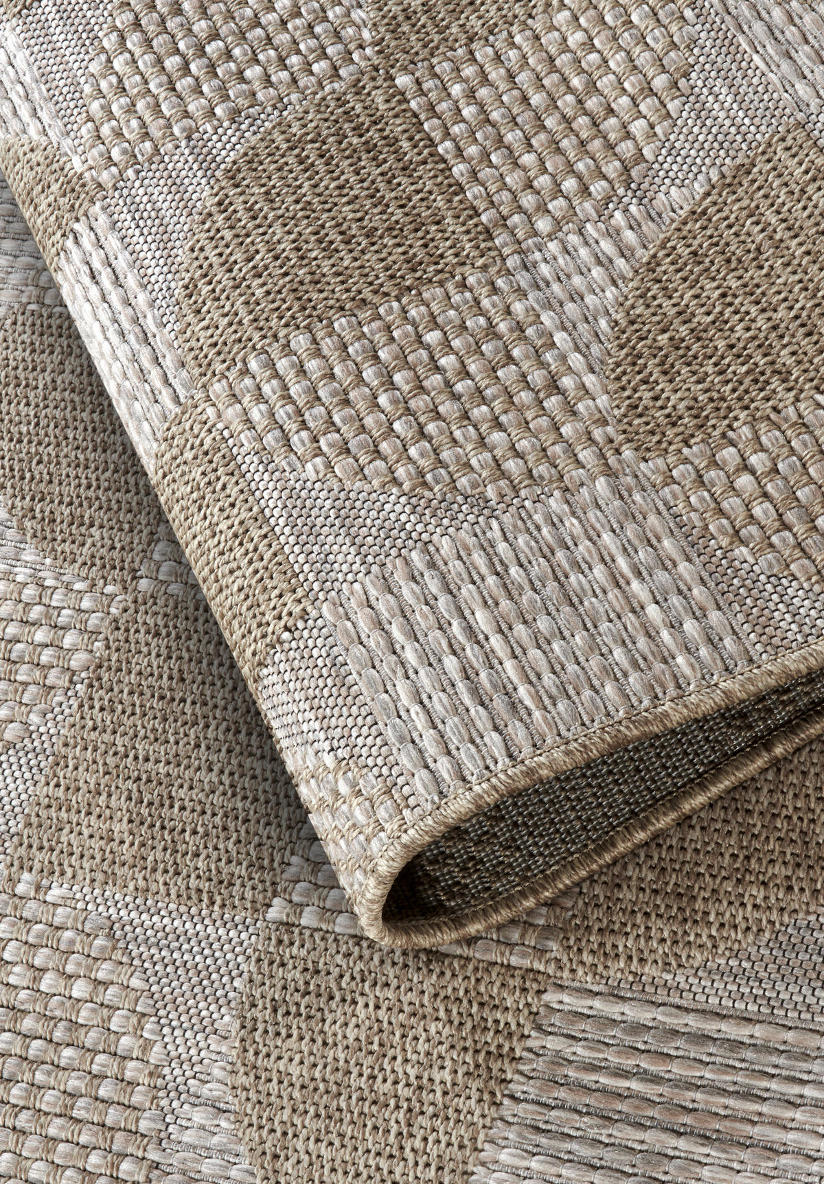 OUTDOORTEPPICH 155/230 cm Kollektion 1836 Hellbraun  - Hellbraun, Design, Kunststoff (155/230cm) - Villeroy & Boch