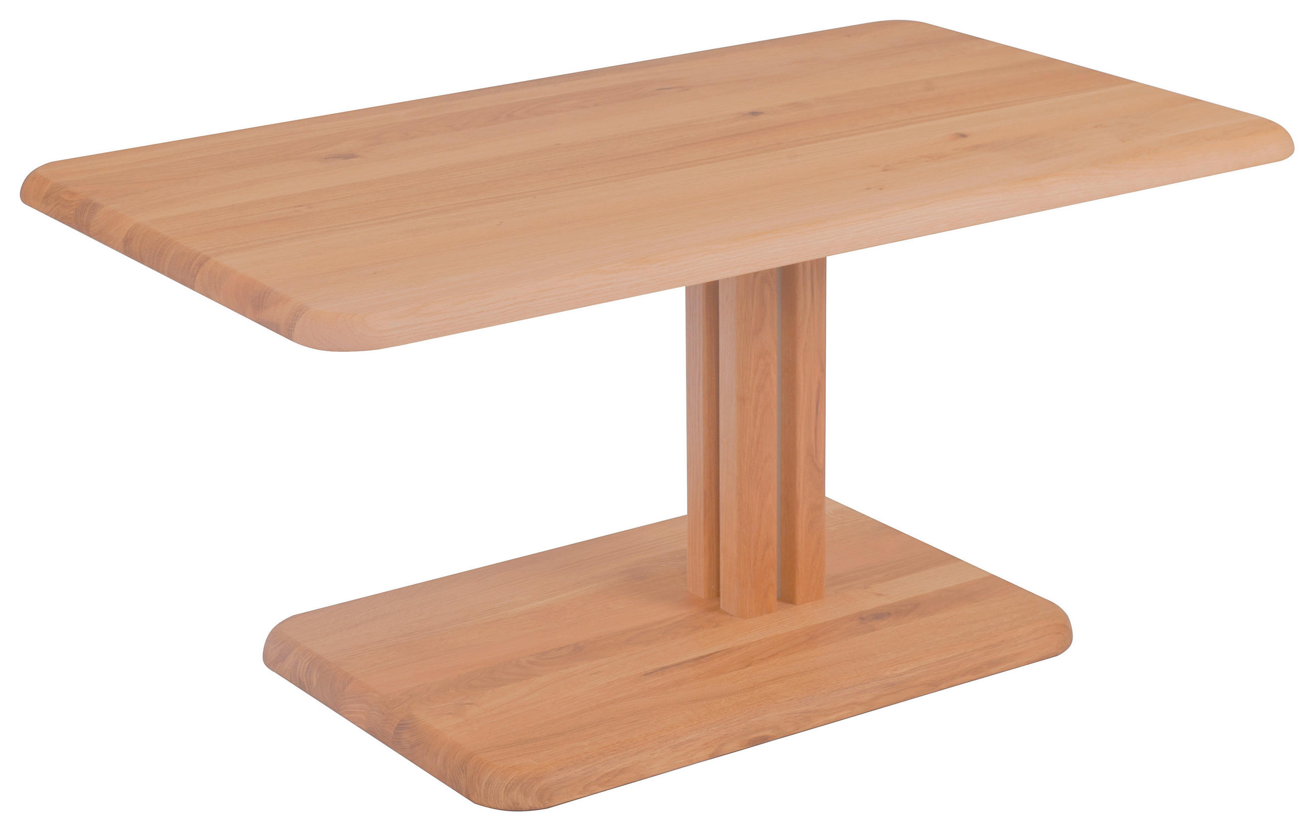 COUCHTISCH Kernbuche massiv 100/60/48,5-67,5 cm Kernbuche  - Kernbuche, KONVENTIONELL, Holz (100/60/48,5-67,5cm) - Venda