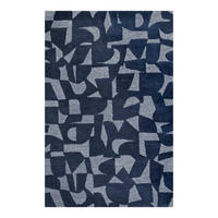 WEBTEPPICH 80/150 cm Ocean State Blaugrau, Graublau  - Graublau/Blaugrau, Design, Textil (80/150cm) - Esprit