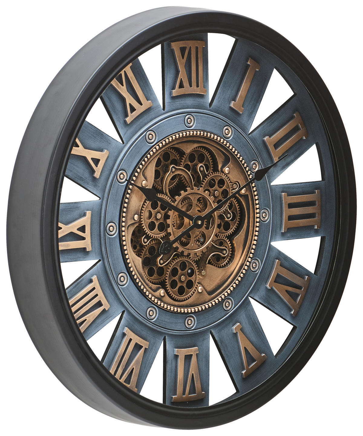 WANDUHR  Schwarz  - Schwarz, Trend, Glas/Kunststoff (72/9/72cm) - Landscape