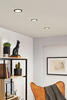 LED-SPOTKOPF 8,8 cm  - Silberfarben/Schwarz, Design, Kunststoff/Metall (8,8cm) - Paulmann