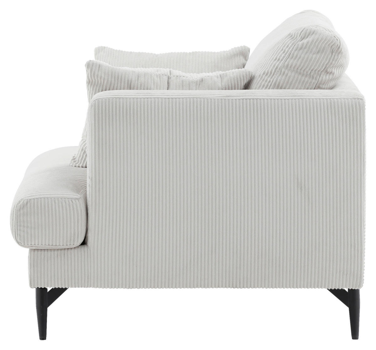 SESSEL in Beige  - Beige, Design, Textil/Metall (104/82/92cm) - Livetastic