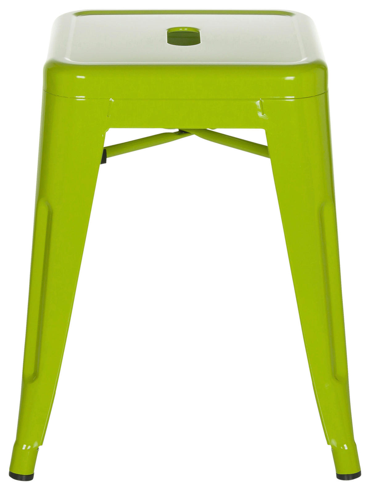 HOCKER Grün  - Grün, Basics, Metall (39/46/39cm) - MID.YOU