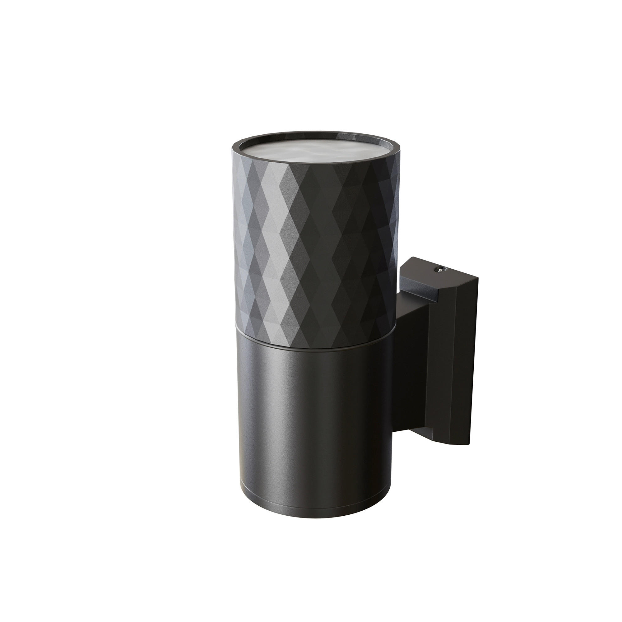 WANDLEUCHTE Bowery 6.5/14.5 cm  - Schwarz, Design, Metall (6.5/14.5cm) - MAYTONI